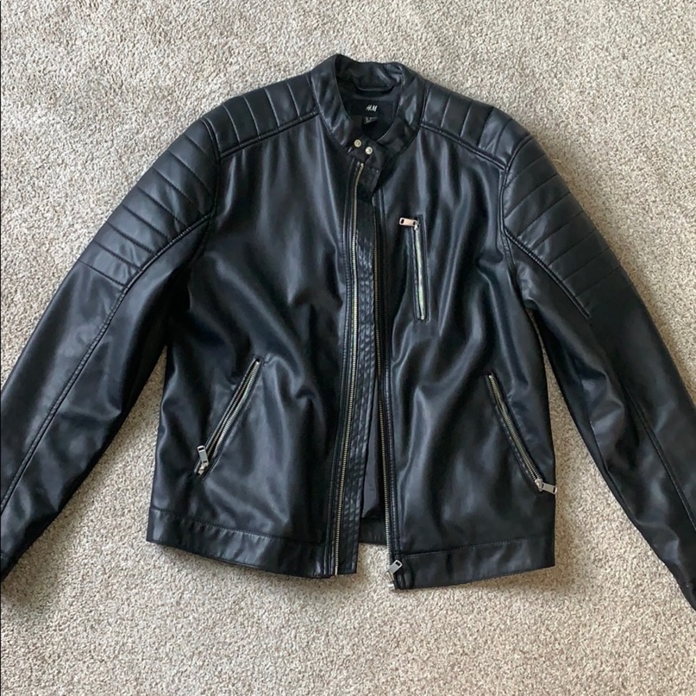 H&M Leather Biker Jacket